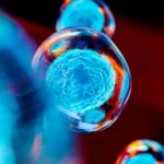 CSL share price Digitised bubbles of cells representing ASX biotech shares such as CSL