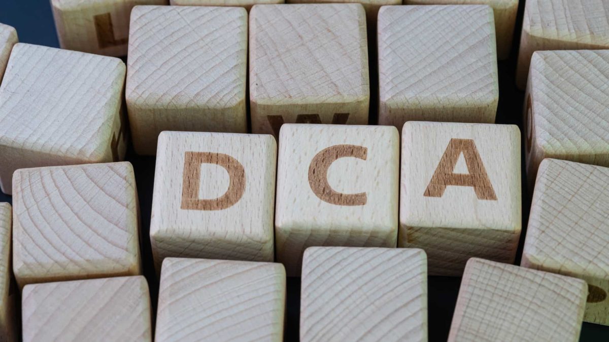 wooden block letters spelling DCA