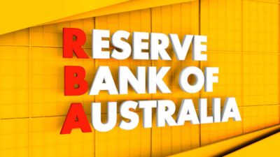 RBA influence on asx shares represented by yellow wall with reserve bank of australia sign on it