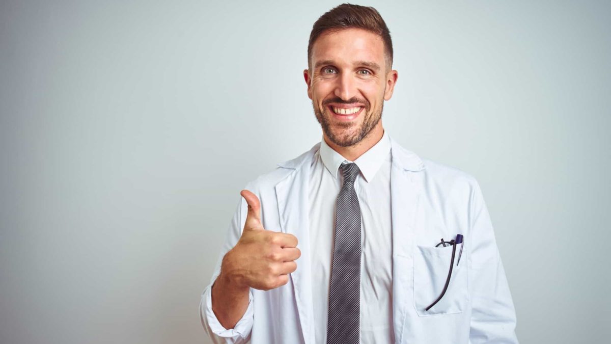 medical asx share price represented by doctor giving thumbs up