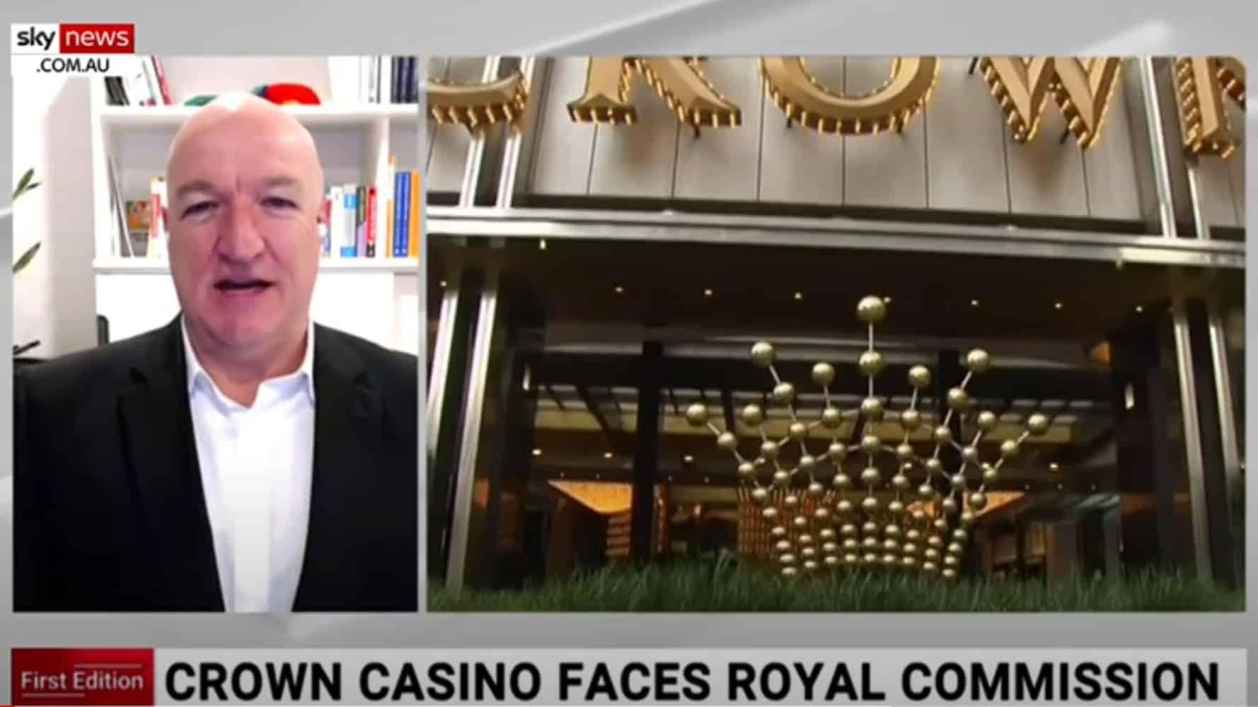 Scott Phillips appearing on Sky News