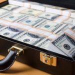 A briefcase full of money