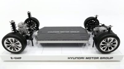 Hyundai's E-GMP electric-vehicle platform could underpin Apple's car.