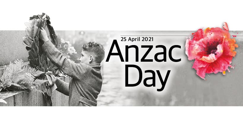Anzac Day 2021 banner image