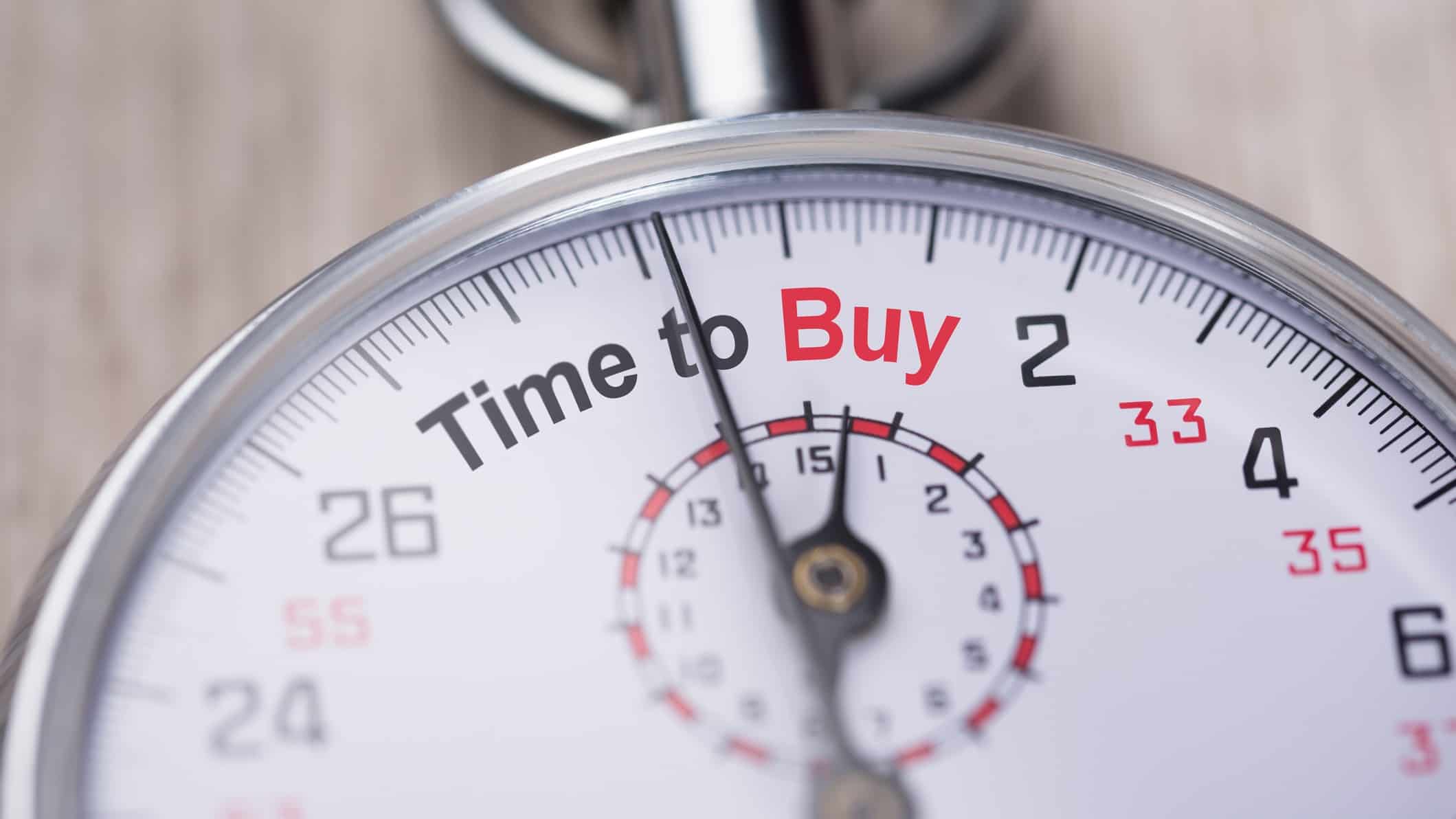 ASX shares upgrade buy latest buy ideas upgrade best buy Stopwatch with Time to Buy on the counter