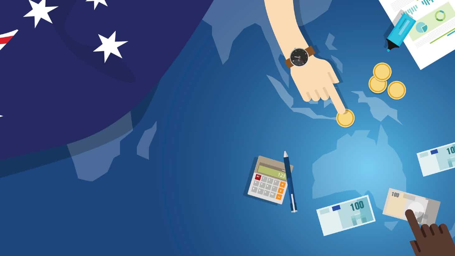 graphic depicting australian economic activity