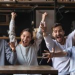 happy group of people