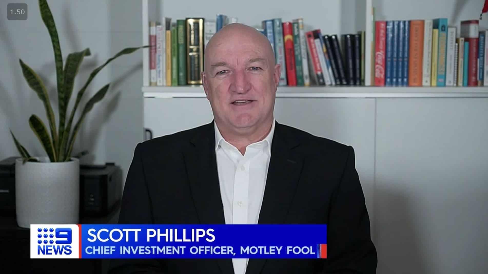 Scott Phillips on Nine Late News Thursday 15 July 2021.