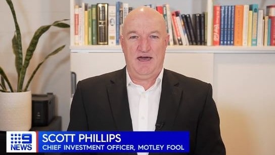Motley Fool Chife Investment Officer Scott Phillips on nine news