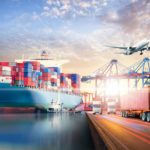 A montage of planes, ships and trucks, representing ASX transport shares