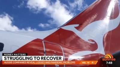 Scott Phillips discusses Qantas on Weekend Sunrise 30 August, 2021