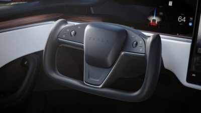 inside a Tesla