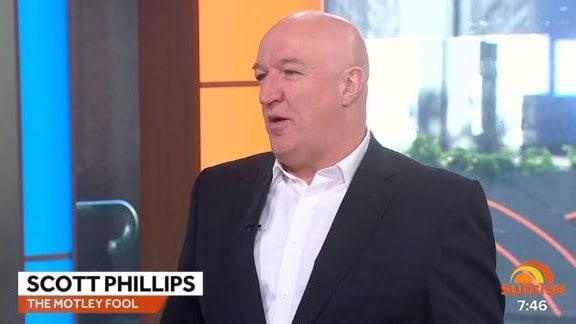 Motley Fool Chief Investment Officer Scott Phillips appearing on Weekend Sunrise