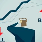 Animation of a man pondering whether to buy or sell.