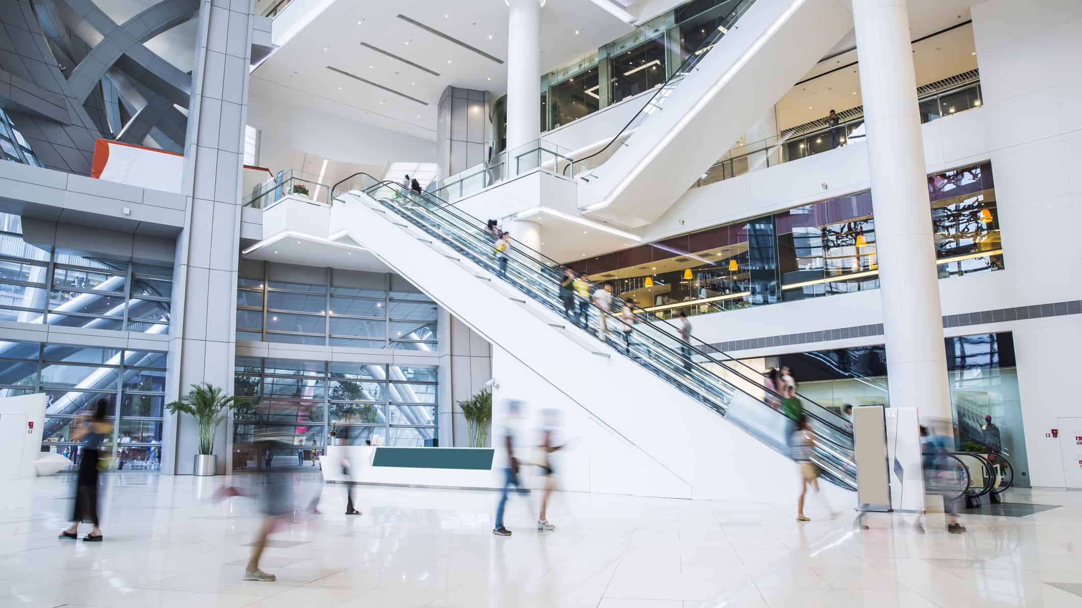 Image of a shopping centre.