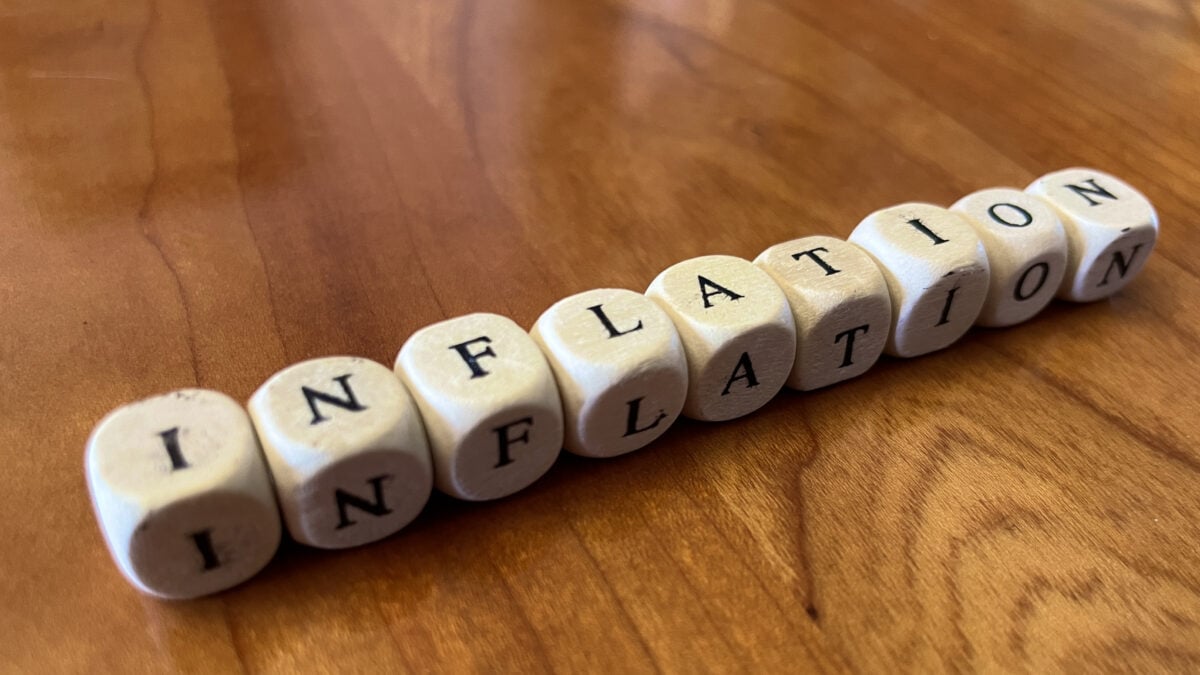 Inflation written on cubes.
