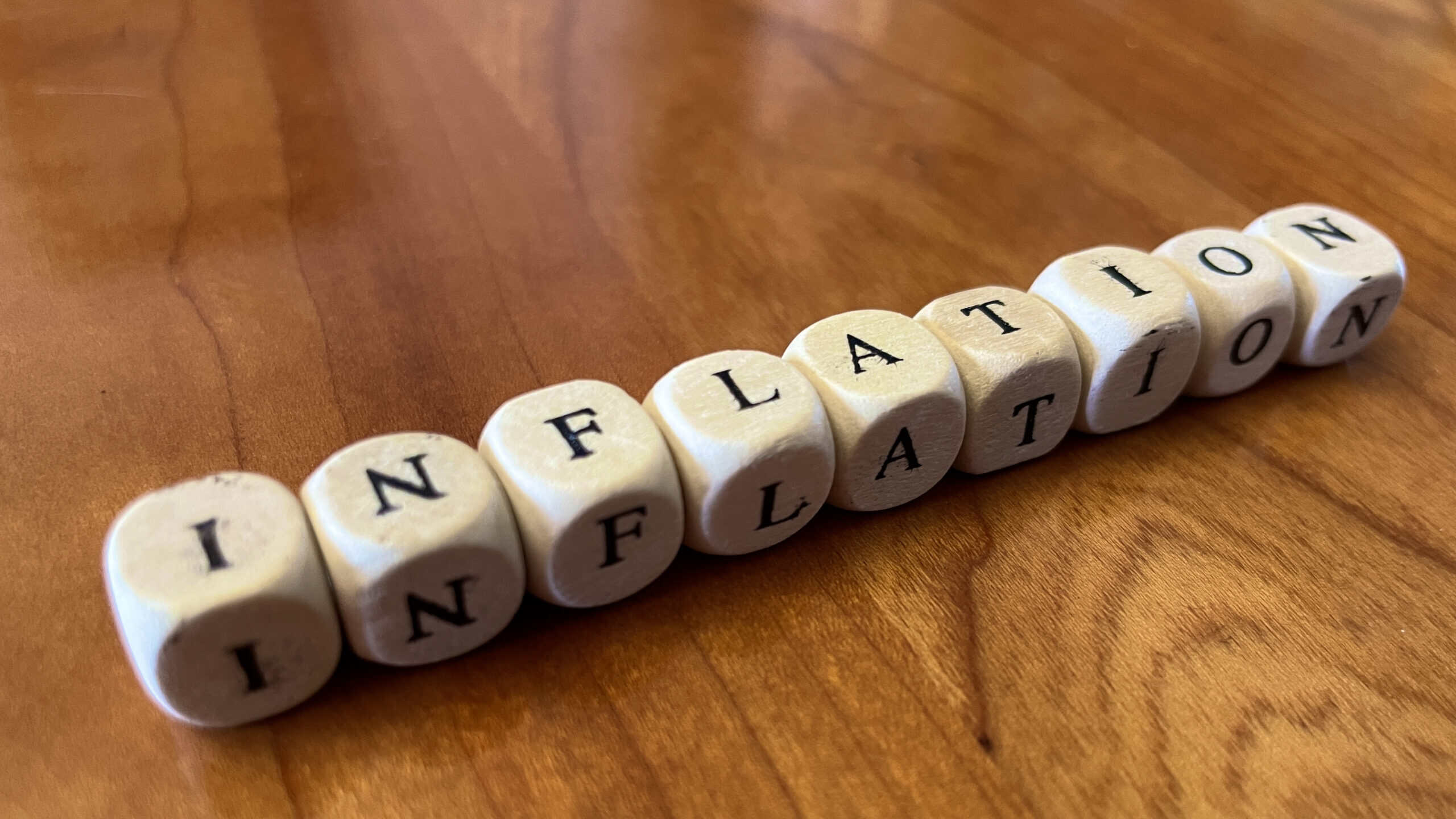 Inflation written on cubes.